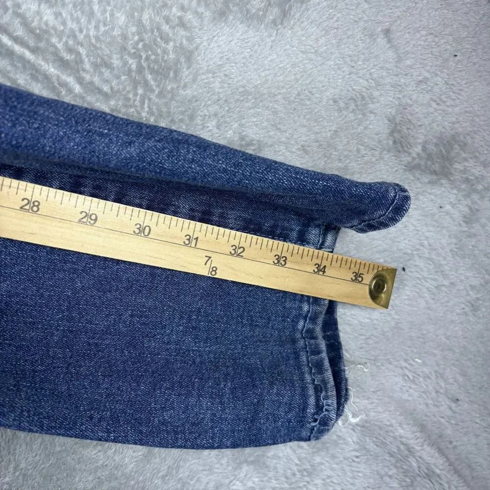True Religion Jeans Mens 30‎ Relaxed Straight Stretch Blue Denim